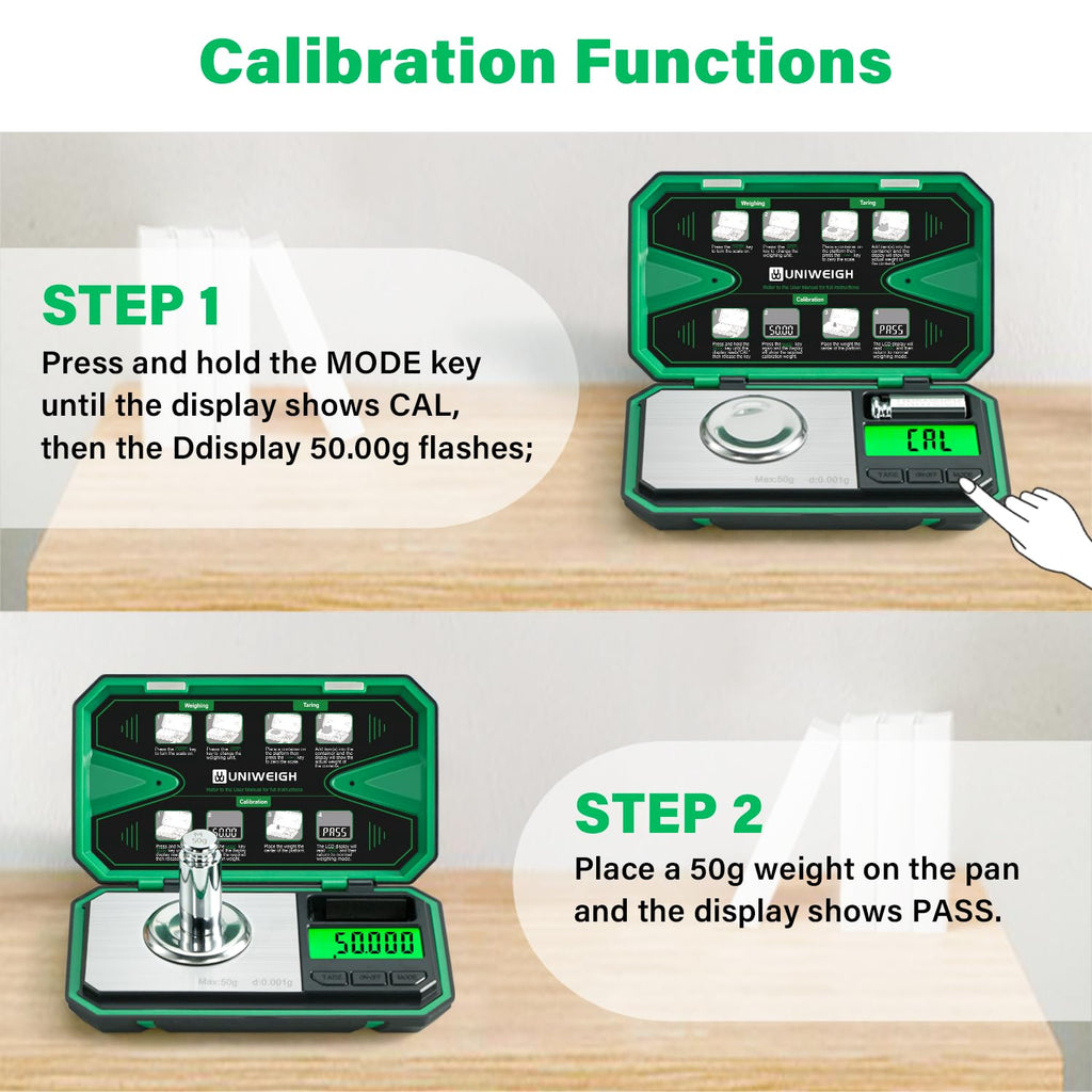 Milligram Scale Precision 0.001g/50g mg Scale for Weighing Powders
